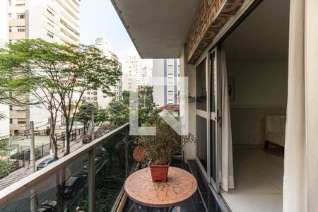Varanda da Sala de apartamento à venda com 4 quartos, 240m² em Santa Cecilia, São Paulo