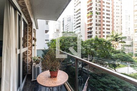 Varanda da Sala de apartamento à venda com 4 quartos, 240m² em Santa Cecilia, São Paulo