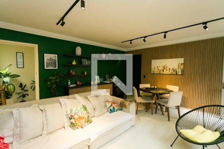 Sala de apartamento à venda com 3 quartos, 119m² em Jardim Ampliacao, São Paulo