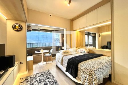 Sala/Quarto de kitnet/studio para alugar com 1 quarto, 25m² em Vila Clementino, São Paulo