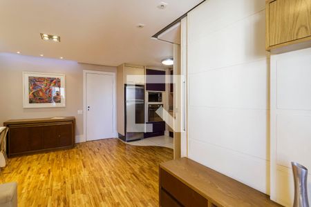 Sala de kitnet/studio para alugar com 1 quarto, 44m² em Itaim Bibi, São Paulo