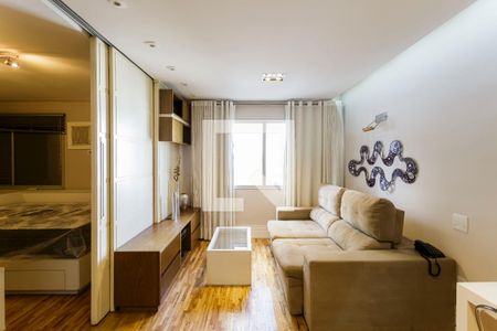 Sala de kitnet/studio para alugar com 1 quarto, 44m² em Itaim Bibi, São Paulo