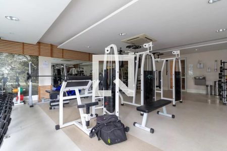 Área comum - Academia de apartamento para alugar com 4 quartos, 160m² em Santo Amaro, São Paulo
