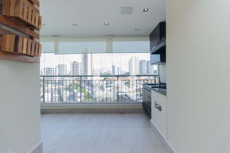 Varanda gourmet de apartamento à venda com 3 quartos, 71m² em Jardim da Gloria, São Paulo