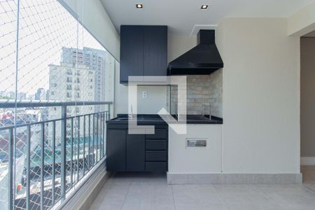 Varanda gourmet de apartamento à venda com 3 quartos, 71m² em Jardim da Gloria, São Paulo