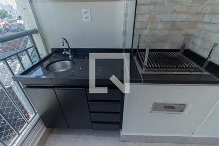 Varanda gourmet de apartamento à venda com 3 quartos, 71m² em Jardim da Gloria, São Paulo