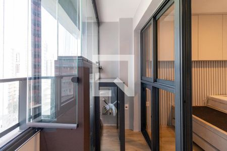Varanda de kitnet/studio para alugar com 1 quarto, 25m² em Perdizes, São Paulo