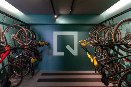 Área comum - Bicicletário de kitnet/studio para alugar com 1 quarto, 25m² em Perdizes, São Paulo
