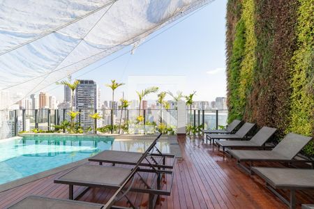 Área comum - Piscina de kitnet/studio para alugar com 1 quarto, 25m² em Perdizes, São Paulo