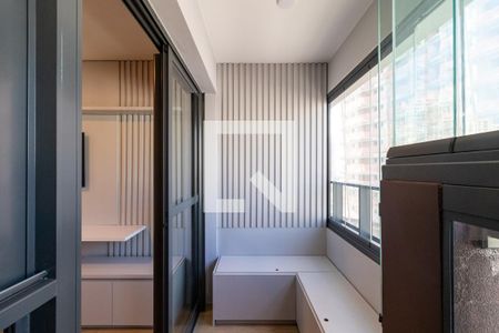Varanda de kitnet/studio para alugar com 1 quarto, 25m² em Perdizes, São Paulo