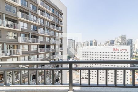 Varanda da Sala de apartamento à venda com 2 quartos, 38m² em Vila Nova Conceição, São Paulo