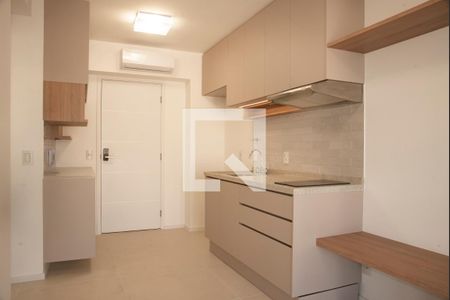 Sala/Cozinha de apartamento para alugar com 1 quarto, 38m² em Vila Clementino, São Paulo