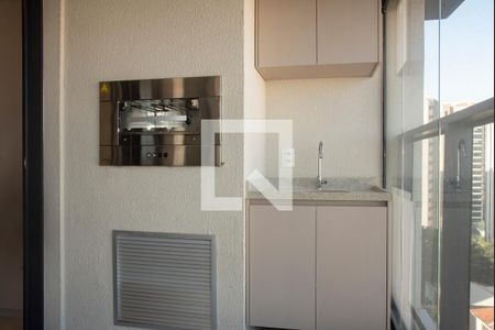 Varanda gourmet de apartamento para alugar com 1 quarto, 38m² em Vila Clementino, São Paulo