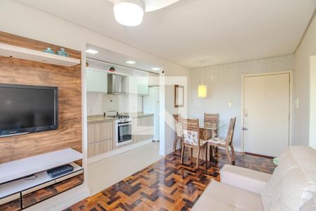 Sala de apartamento para alugar com 1 quarto, 42m² em Jardim Botânico, Porto Alegre