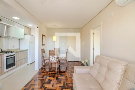 Sala de apartamento para alugar com 1 quarto, 42m² em Jardim Botânico, Porto Alegre
