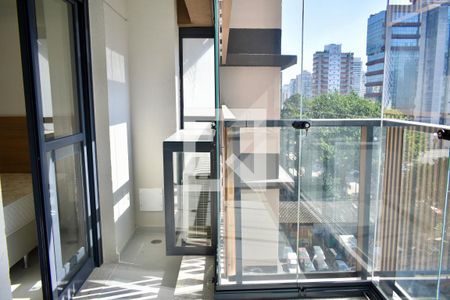 Sacada de apartamento para alugar com 1 quarto, 38m² em Vila Clementino, São Paulo