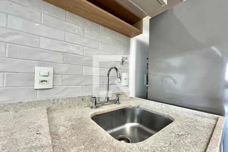 Sala/cozinha de apartamento para alugar com 1 quarto, 38m² em Vila Clementino, São Paulo