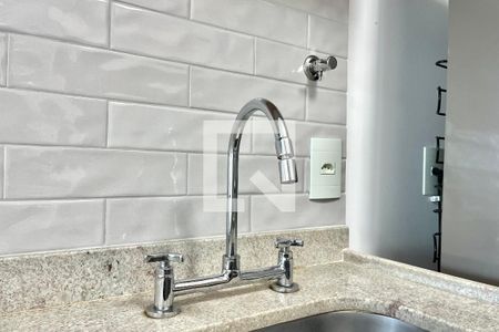 Sala/cozinha de apartamento para alugar com 1 quarto, 38m² em Vila Clementino, São Paulo