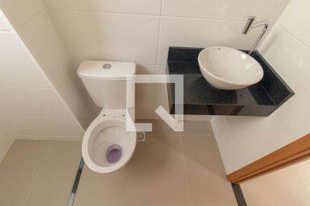 Banheiro Social de apartamento à venda com 2 quartos, 90m² em Novo Mundo, Curitiba