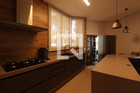Cozinha de casa de condomínio à venda com 4 quartos, 1215m² em Caxambu, Jundiaí