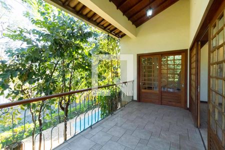 Varanda da sala 1 de casa à venda com 5 quartos, 341m² em Santa Amelia, Belo Horizonte