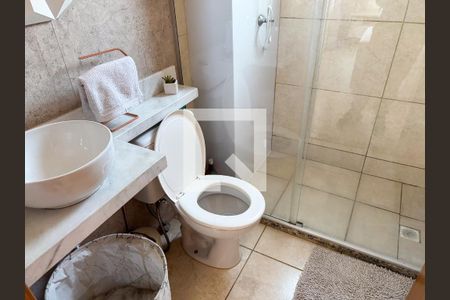 Banheiro de apartamento à venda com 2 quartos, 47m² em Santa Helena (barreiro), Belo Horizonte