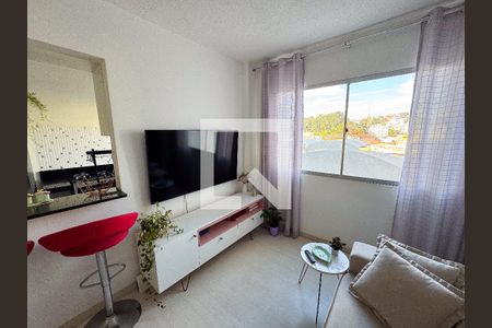 Sala de apartamento à venda com 2 quartos, 47m² em Santa Helena (barreiro), Belo Horizonte