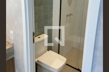 Banheiro de apartamento à venda com 1 quarto, 54m² em Pinheiros, São Paulo