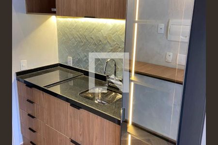 Cozinha de apartamento à venda com 1 quarto, 54m² em Pinheiros, São Paulo