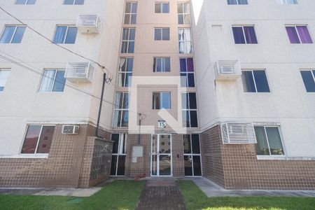 Fachada do bloco de apartamento para alugar com 2 quartos, 50m² em Campo Grande, Rio de Janeiro