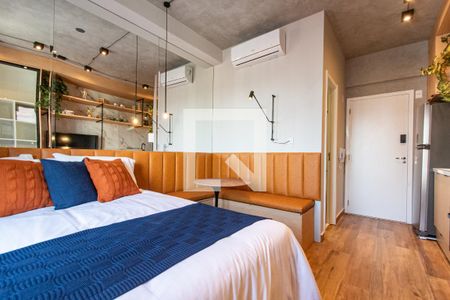 Sala/quarto de kitnet/studio para alugar com 1 quarto, 24m² em Vila Mariana, São Paulo