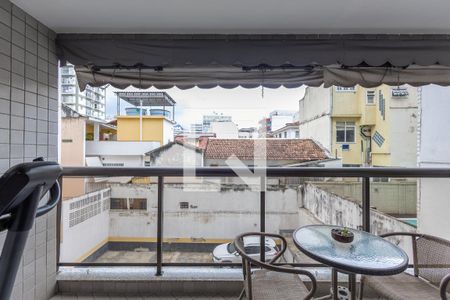 Sala Varanda de apartamento à venda com 2 quartos, 94m² em Maracanã, Rio de Janeiro
