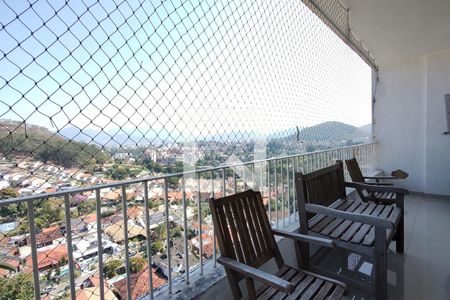 Varanda de apartamento à venda com 4 quartos, 143m² em Jacarepaguá, Rio de Janeiro