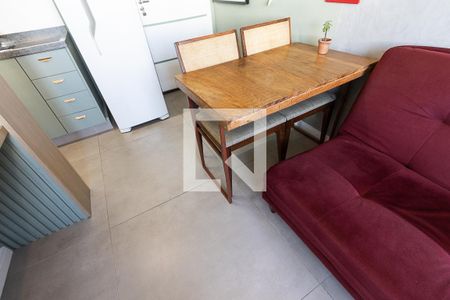 Sala de apartamento para alugar com 1 quarto, 25m² em Barra Funda, São Paulo