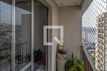 Sacada da Sala de apartamento à venda com 3 quartos, 64m² em Jardim Patente, São Paulo