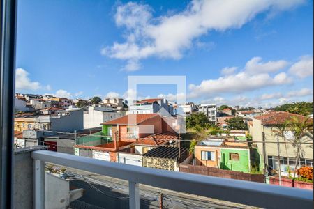 Vista da Suíte de apartamento para alugar com 2 quartos, 104m² em Vila Marina, Santo André