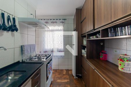 Cozinha de apartamento à venda com 2 quartos, 44m² em Fazenda da Juta, São Paulo