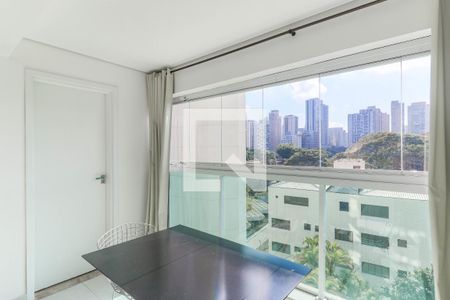 Área de Serviço de kitnet/studio para alugar com 1 quarto, 35m² em Brooklin, São Paulo
