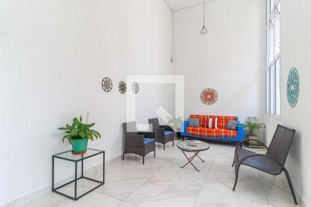 Hall Social de kitnet/studio para alugar com 1 quarto, 35m² em Brooklin, São Paulo