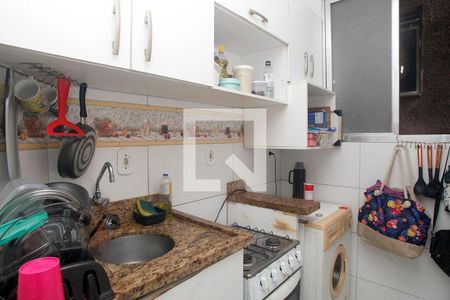 Cozinha de apartamento à venda com 1 quarto, 30m² em Centro Histórico, Porto Alegre