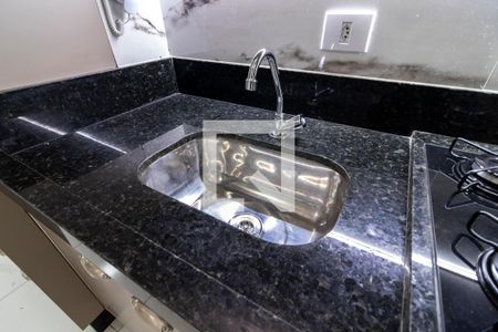 Sala/Cozinha de apartamento para alugar com 1 quarto, 26m² em Vila Pauliceia, São Paulo