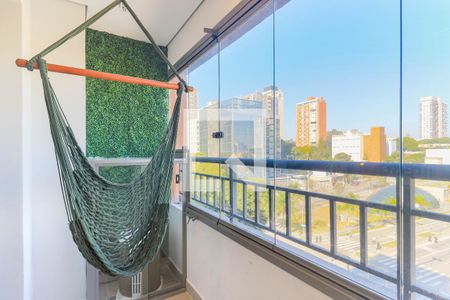 Varanda de kitnet/studio à venda com 1 quarto, 28m² em Santo Amaro, São Paulo