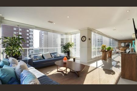 Foto 02 de apartamento à venda com 4 quartos, 370m² em Campo Belo, São Paulo