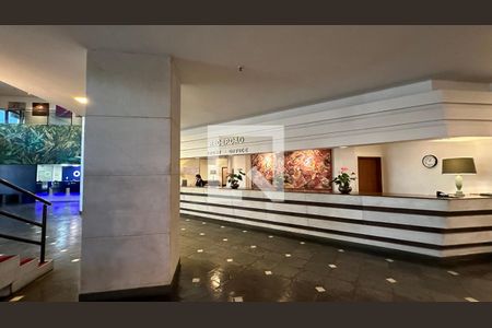 Área comum -Entrada de kitnet/studio para alugar com 1 quarto, 30m² em Copacabana, Rio de Janeiro