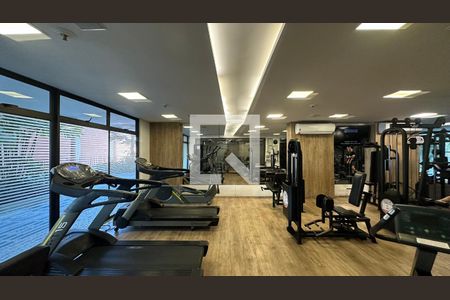 Área comum - Academia de kitnet/studio para alugar com 1 quarto, 30m² em Copacabana, Rio de Janeiro