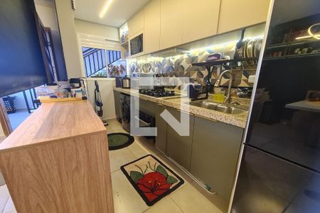 Cozinha e Área de Serviço de apartamento à venda com 1 quarto, 31m² em Vila Elze, São Paulo