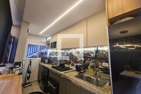 Cozinha e Área de Serviço de apartamento à venda com 1 quarto, 31m² em Vila Elze, São Paulo