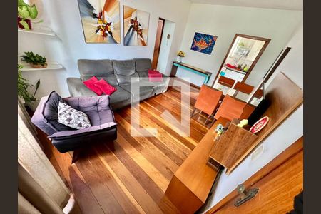 Sala de apartamento à venda com 3 quartos, 82m² em Santa Amelia, Belo Horizonte
