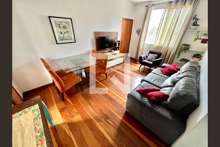 Sala de apartamento à venda com 3 quartos, 82m² em Santa Amelia, Belo Horizonte