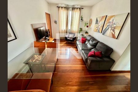 Sala de apartamento à venda com 3 quartos, 82m² em Santa Amelia, Belo Horizonte